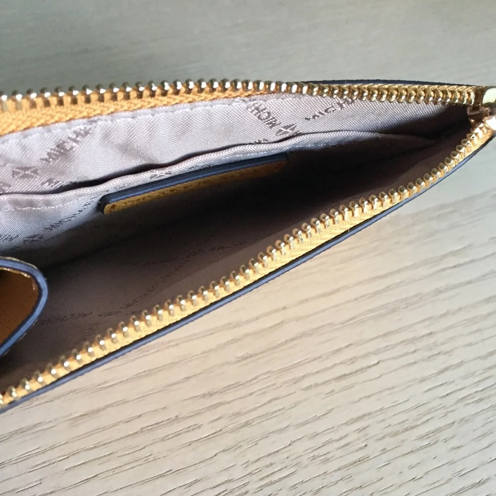 Michael Kors Golden Rod Leather ID, Coinpouch